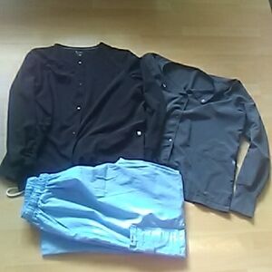 💲2⃣▶Black and Gray Jacket Set